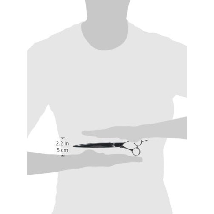 Професійна вигнута ножиця для грумінгу собак Master Grooming Tools 5200 серія – 21,5 см