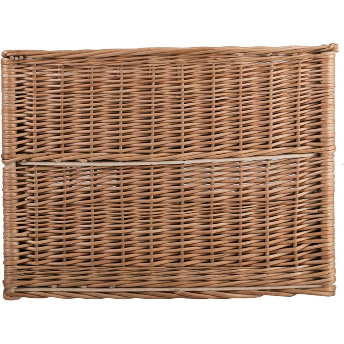 Кішка Будиночок з ротангу прямокутний, двоярусний, з подушкою та вікном (натуральний, чорний)