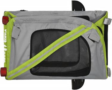 Причіп для велосипеда Gecheer для собак, оксфордська тканина та сталевий каркас, комфортний та міцний причіп для велосипеда для велопрогулянок та подорожей