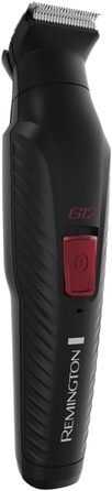 Мультитриммер Remington G12 [12-в-1]: для волосся, бороди, тіла, вух та носа. З 6 насадками, самозагострювані леза, акумуляторний. PG2120