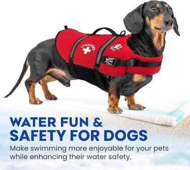 Рятувальний жилет для собак Fido Pet Products, розмір M, червоний