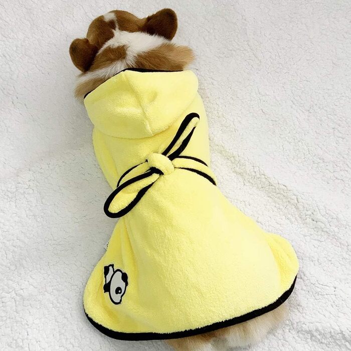 Рушник для собак, мікрофібра, швидковисихаючий, для середніх та великих собак (L, довжина спини 60 см)