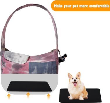 Сумка-переноска для тварин Huilin Technology, рожева, для котів та собак, для прогулянок та подорожей