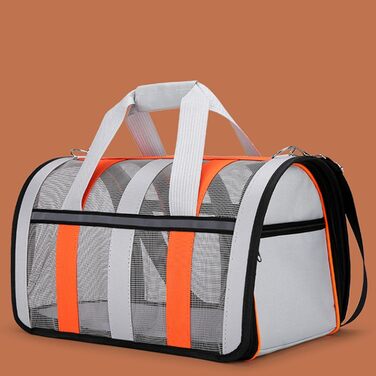 Складана переноска для домашніх тварин – практична переноска для котів та маленьких собак, м'які стінки, легка та зручна, підходить для подорожей літаком