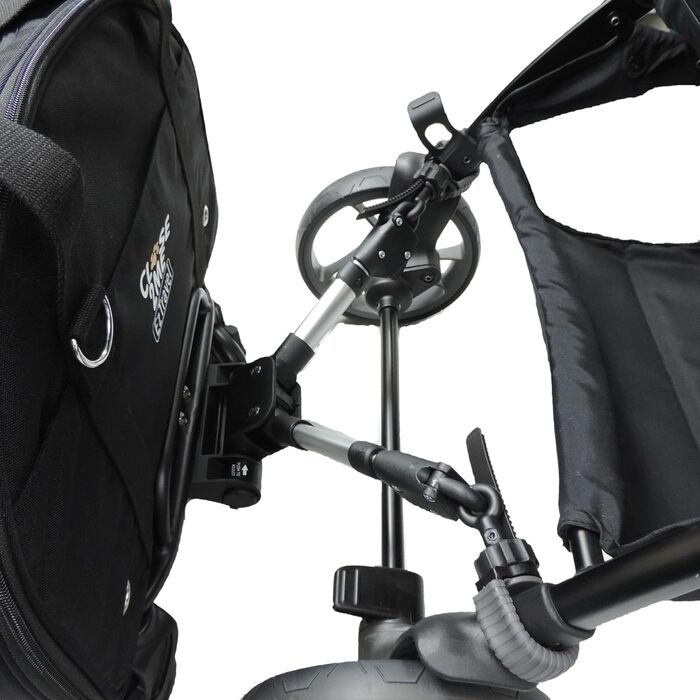 Дитяча причіпна коляска PetRider для тварин та покупок до 25 кг