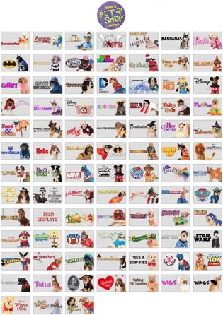 Костюм принцеси для домашніх тварин Rubies, багато кольорів, розмір L