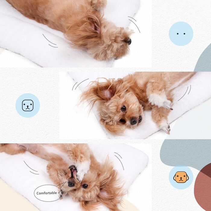 Килимок для собак та котів, 60x80 см, сірий. Машинне прання, теплий, дихаючий.