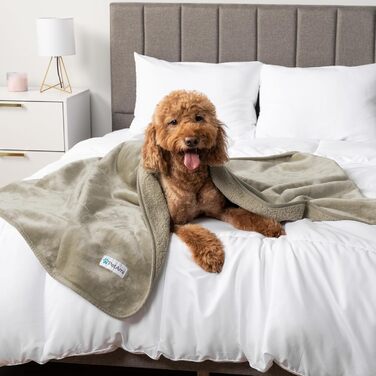 Водонепроникний килимок для собак PetAmi, 60x80 см, рожевий, для великих і середніх собак, миючий, двосторонній, для цуценят та котів