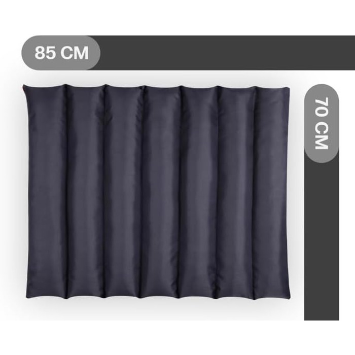 Килимок для собак Bestlivings 85x70 см (червоний) - Outdoor, водовідштовхувальний та дихаючий - м'який лежак для собак, миється - килимок для собак на вулицю