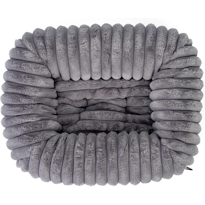 TrendPet Бісквітне ліжко для собак (Сірий, S)