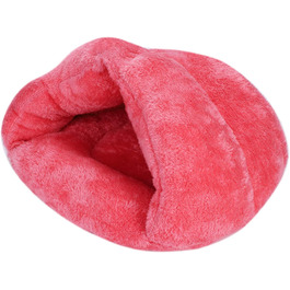 Кімната-ліжко для собак та котів ITODA: м'яке, тепле місце для відпочинку вдома (рожевий)