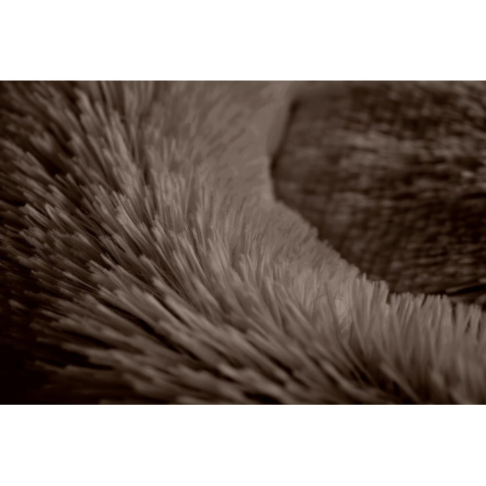 Килимок-лежанка для собак та котів Hunter LOPPA, м'яке лежання, антиковзаюча підкладка, прання при 30°C, коричневий, розмір M