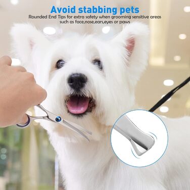 Ножиці для грумінгу собак та котів, професійні ножиці для догляду за шерстю, нержавіюча сталь