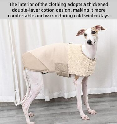 Тепла зимова куртка для собак, тепла флісова жилетка для тварин, коричнева, розмір M