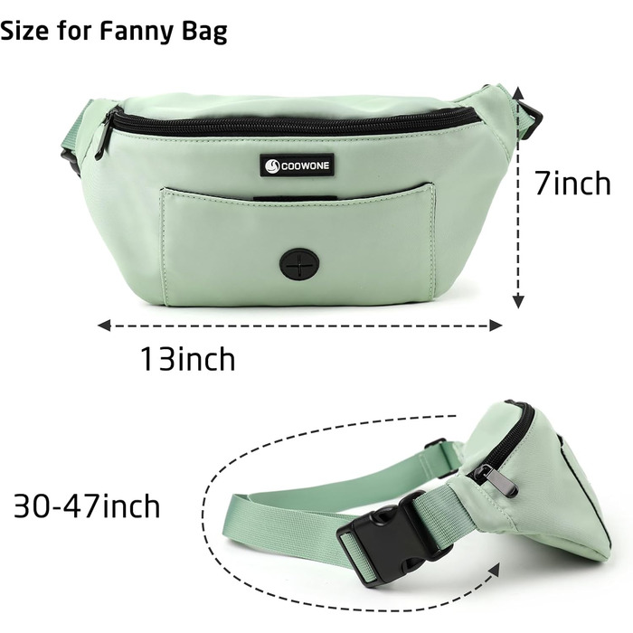 Сумка для собак з відділенням для ласощів та рулеткою для збору відходів, поясна/поясна сумка, підходить для жінок та чоловіків, для дресирування цуценят, подарунок для любителів собак, зелений нейлон