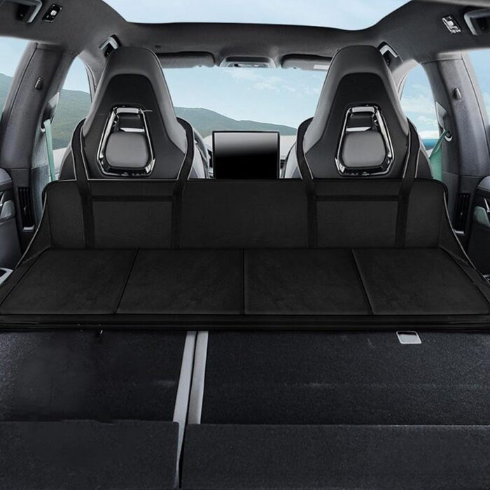 Розширювач для заднього сидіння автомобіля, не надувний, чорний (42 x 128 см)