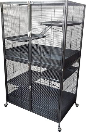 Клітка для щурів та гризунів Maximus 94x63x158 см, метал, Zoo-Shop