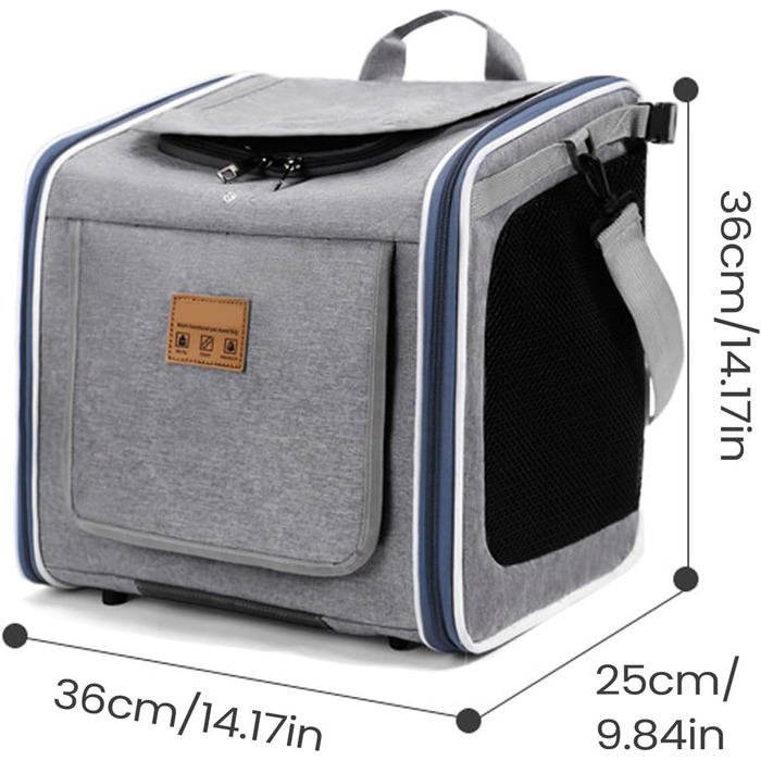 Транспортер для собак на велосипед, переноска для тварин, велосипедний кошик, для прогулянок, подорожей, безпеки, сімейного відпочинку, підходить для котів та собак