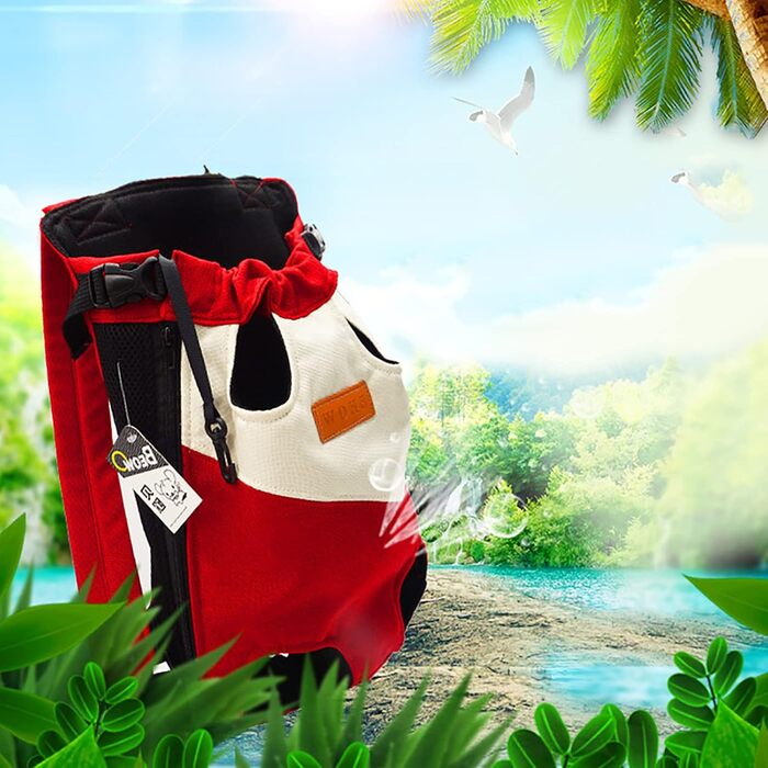 Рюкзак для тварин Haustiertragetasche, регульований, для собак та котів, для подорожей, прогулянок, кемпінгу, XXL