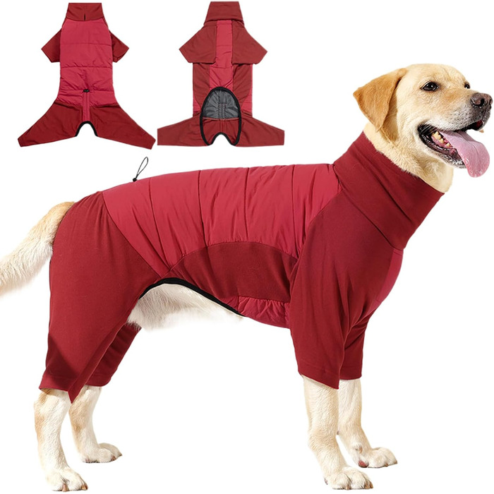 Зимовий теплий одяг для собак - куртка з високим коміром, розмір L (Сірий). Також доступні розміри XL та кольори: Рожевий. Підходить для маленьких, середніх та великих собак, для прогулянок, походів та кемпінгу.