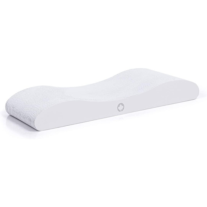 Котячий когтеточка CanadianCat Comet White Edition - L (60 x 29 x 7 см)