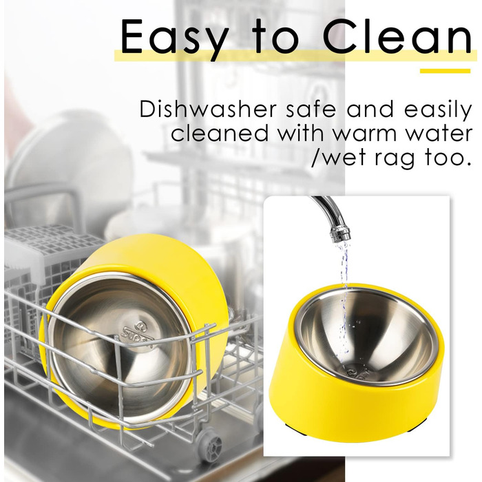 Нахилений годівниця для собак та котів SuperDesign 15°, Melamin, 300 мл, м'ятно-зелений