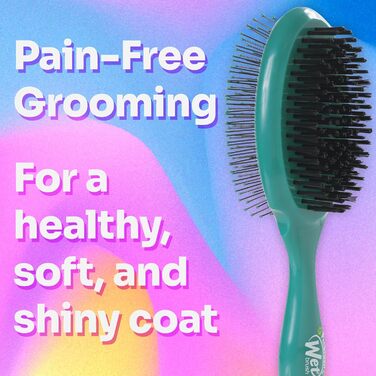 Щітка Wet Brush Ultimate Dual-Sided для собак, котів та кроликів - IntelliFlex, турк. блакитний