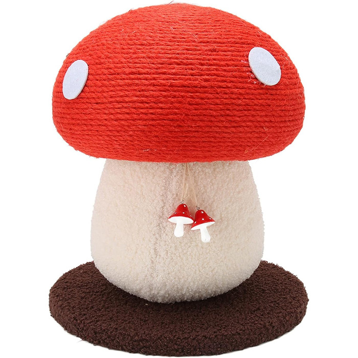 Котячий будиночок-грибок Mrisata: високий когтеточка з сизалевим покриттям