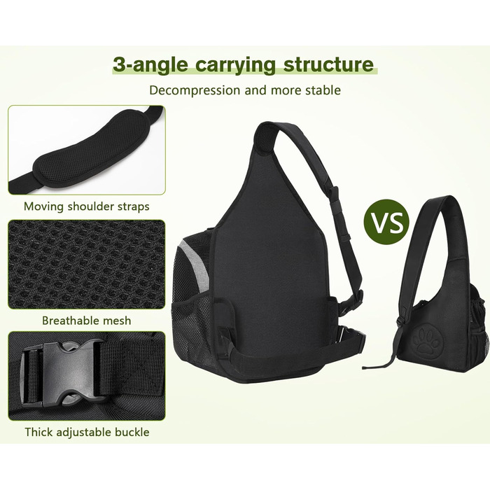 Транспортна сумка для кота Pecute: рюкзак для котів, чихуахуа, йоркширського тер'єра (до 3,5 кг), дихаюча, легка, складна