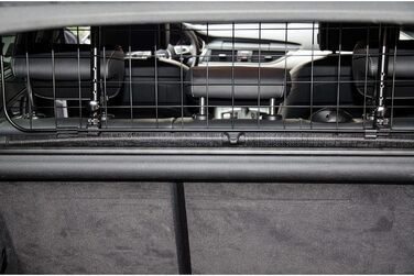 SUMEX S Роздільник для собак, захисне ґратка для підголівників, легка установка, регульована висота та ширина без інструментів