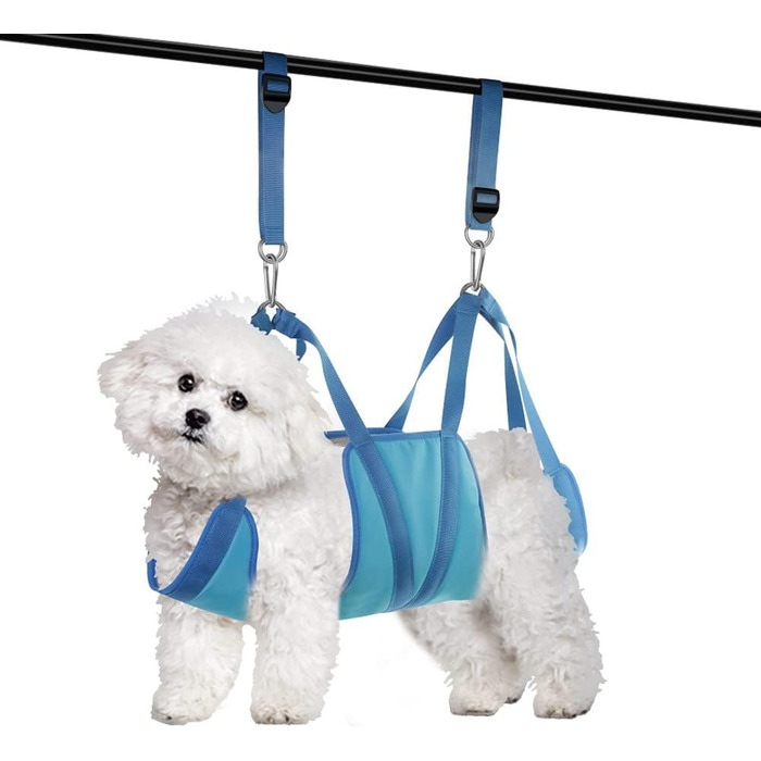 Гамак для грумінгу собак Zunedhys, гамак для догляду за шерстю з кишенею для аксесуарів