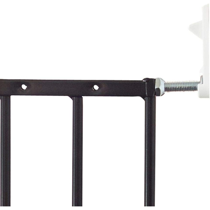 BabyDan Tor для захисту від дітей та домашніх тварин, розсувне, чорний, ширина 62,5-106,8 см