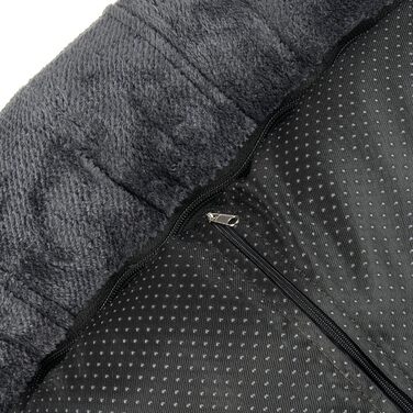 Килимок для собак Лілі - М'який лежак для собак з тканини Sorisso - М'який, довговічний, зносостійкий, міцний (M, Темно-синій)