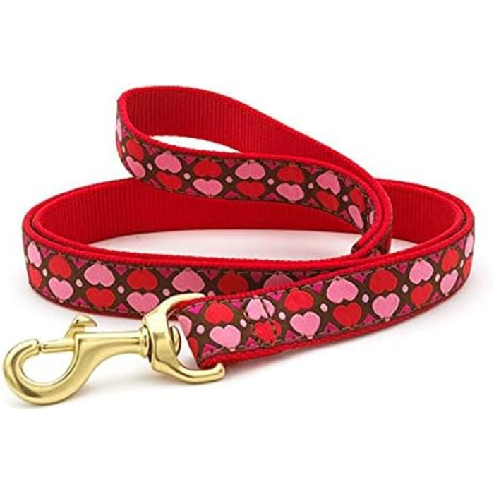 Повідок для собак Up Country All Hearts, ширина 2,5 см