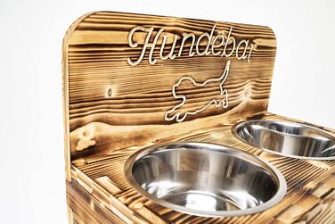 Станція годування для собак з двома мисками по 1.6 л | Станція для корму для собак, підходить для малих та середніх порід