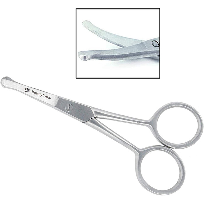 Професійна феншері для тварин BeautyTrack, пряма, з нержавіючої сталі, 10.2 см