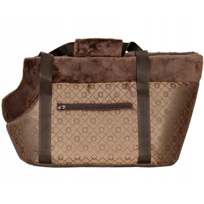 Хутряна сумка-переноска для собак: шпіц, чихуахуа, мальтіпу, мальтезе