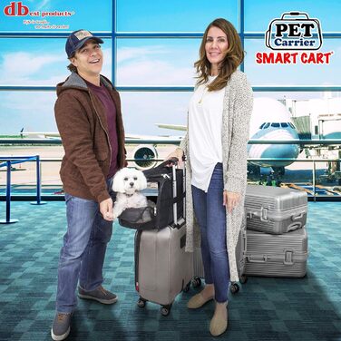 Переносна сумка для тварин Pet Smart, чорна, середнього розміру, м'які стінки, складана, для собак та котів, дозволена авіаперевозками