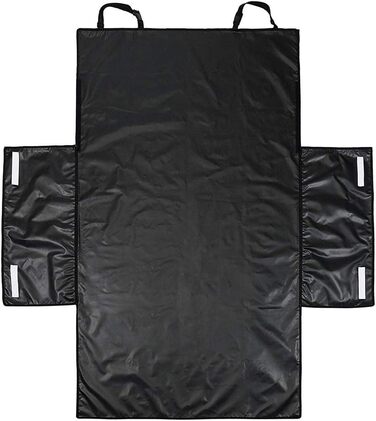 Захисна вологостійка підстилка для багажника авто з боковими захистами для собак (184x105x33 см, блакитна)