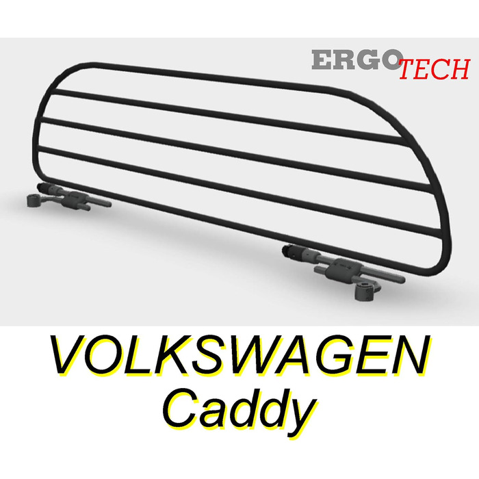 Сітка для собак Volkswagen Caddy ERGOTECH RDA65HBG-XXL - для собак та багажу
