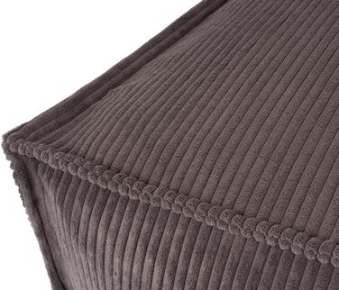 М'яке собаче ліжко Knuffelwuff Lesedi з корду, 120x80 см, коричнево-сірий колір. Знімний, пральний чохол. Підходить для великих, середніх та маленьких собак.