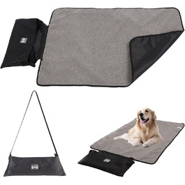 Водонепроникна ковдра для собак, туристична ковдра для собак, 100 x 70 см. Підходить для дому та відпочинку на природі