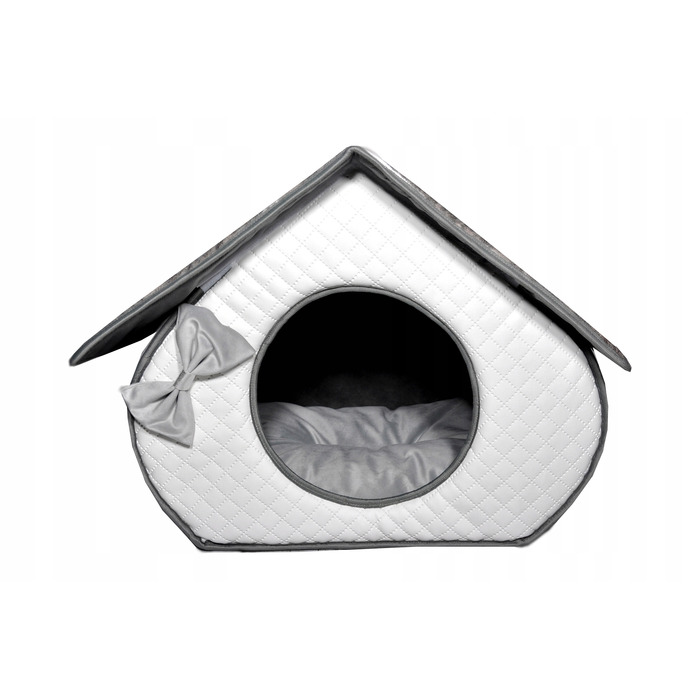 Ліжко-будиночок SjestaPupila для собак та котів, розмір S (30x30 см)