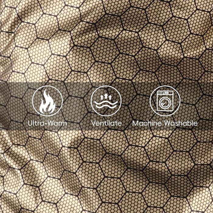 Тепла зимова куртка для собак Poseca: вітро- та водонепроникна, 2-в-1, з жилетом, для цуценят, на блискавці, червона