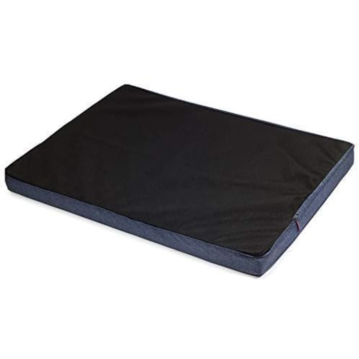 Матрац для собак BOUTIQUE ZOO XL 120x100x6 см, синій, кодура, м'який, елегантний, праний, для великих і малих порід