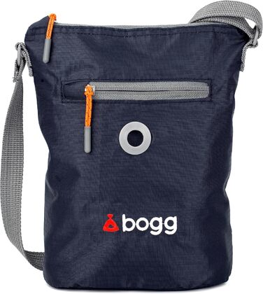 BOGG Універсальна сумка на плече для собак | Диспенсер для пакетів та контейнер для відходів (Сірий)