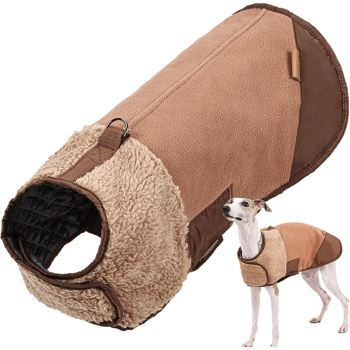 Зимова куртка для собак, тепла та зручна, для маленьких та великих цуценят, для прогулянок та подорожей (L)