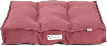 Килимок для собак JAMAXX, 65x55 см, рожевий, з м'якою та зручною наповнювачем, знімний чохол, дизайн Vintage Canvas