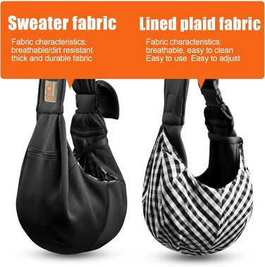 Сумка-кенгуру для собак та котів Tomkas, переноска для маленьких тварин, регульований ремінь, кишеня на блискавці, застібка-клипса (Сірий, M)