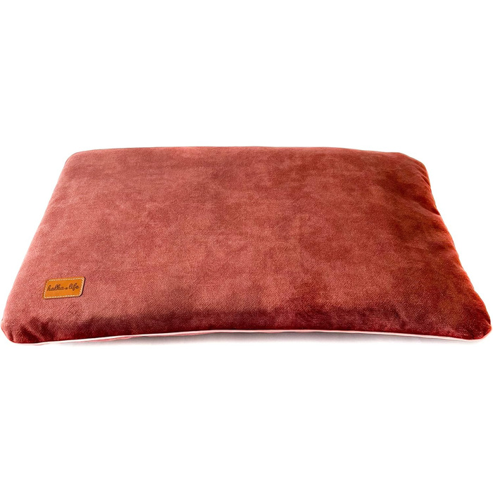 Водонепроникна подушка для собак та котів. М'яке ліжко для домашніх тварин, 90x60 см, рожевий колір